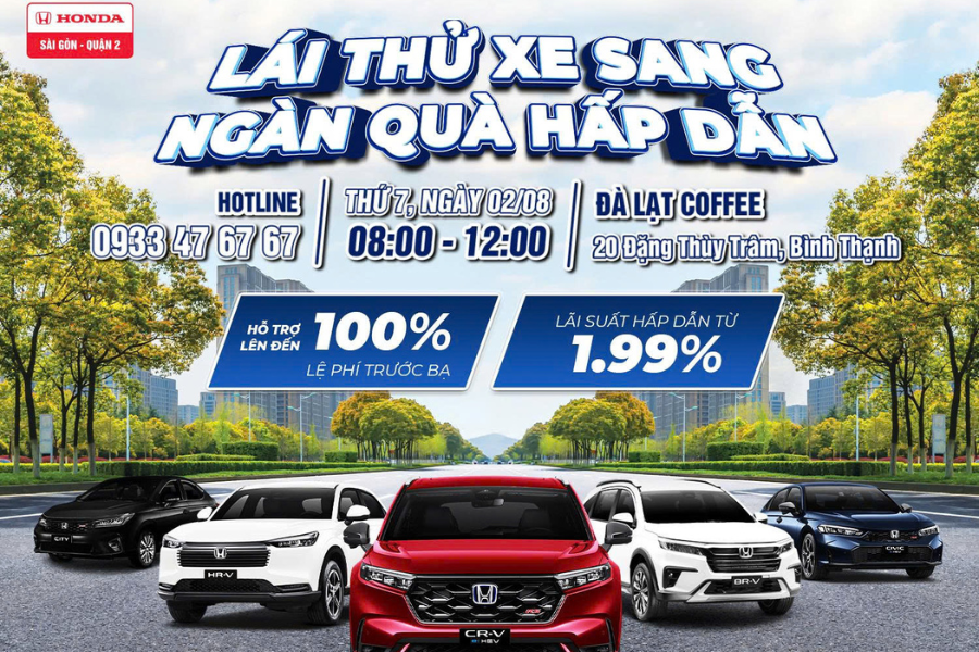 [HTPN] LÁI THỬ XE SANG – NGÀN QUÀ HẤP DẪN