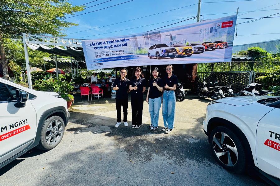 Mitsubishi Vĩnh Long tổ chức thành công sự kiện lái thử xe ngày 20/09