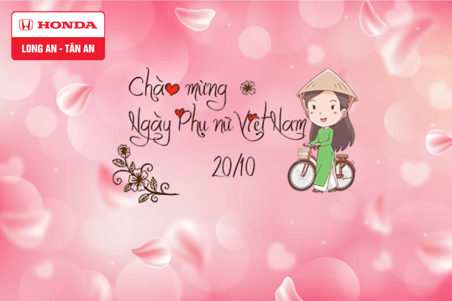 Honda Ôtô Long An – Tân An Trao Quà Chúc Mừng Ngày Phụ Nữ Việt Nam 20/10