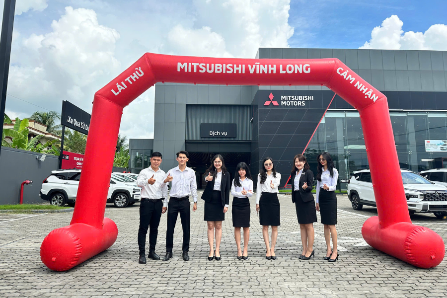 MITSUBISHI VĨNH LONG TỔ CHỨC THÀNH CÔNG SỰ KIỆN RA MẮT MẪU XE XPANDER 2025 MỚI