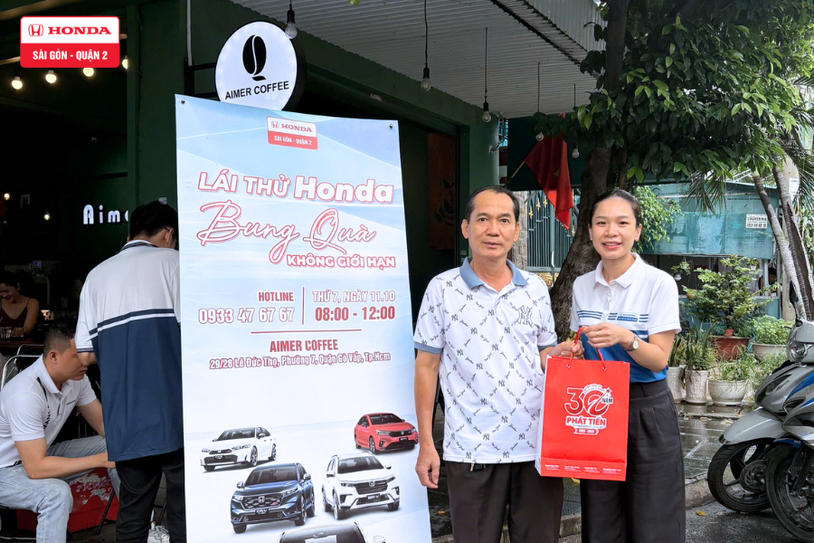 SỰ KIỆN LÁI THỬ 11.10.2025 CÙNG HONDA Ô TÔ SÀI GÒN – QUẬN 2 THÀNH CÔNG TỐT ĐẸP