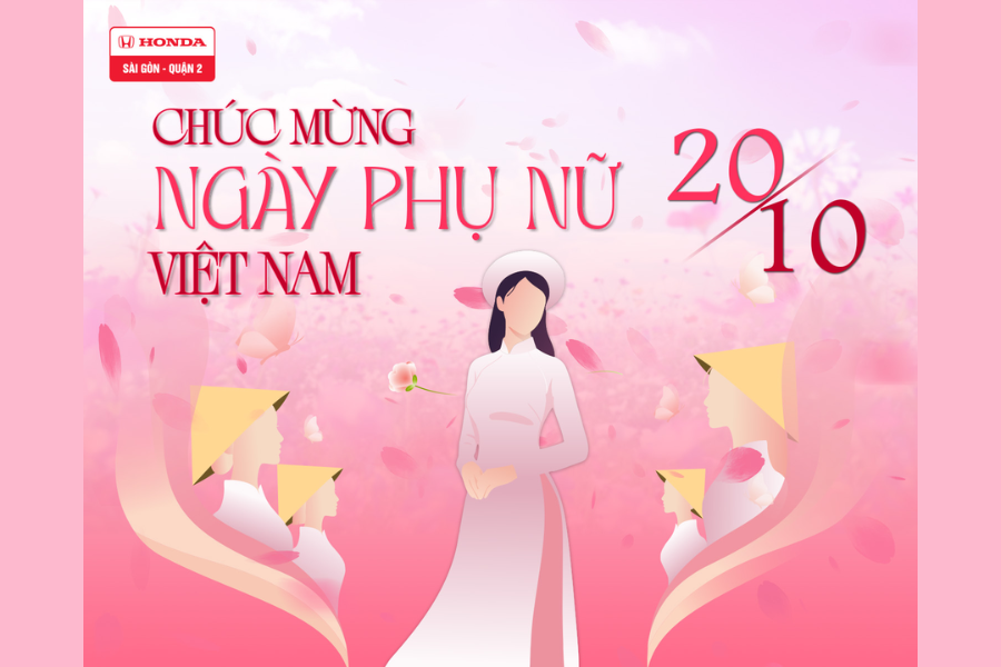CHÚC MỪNG NGÀY PHỤ NỮ VIỆT NAM 20/10