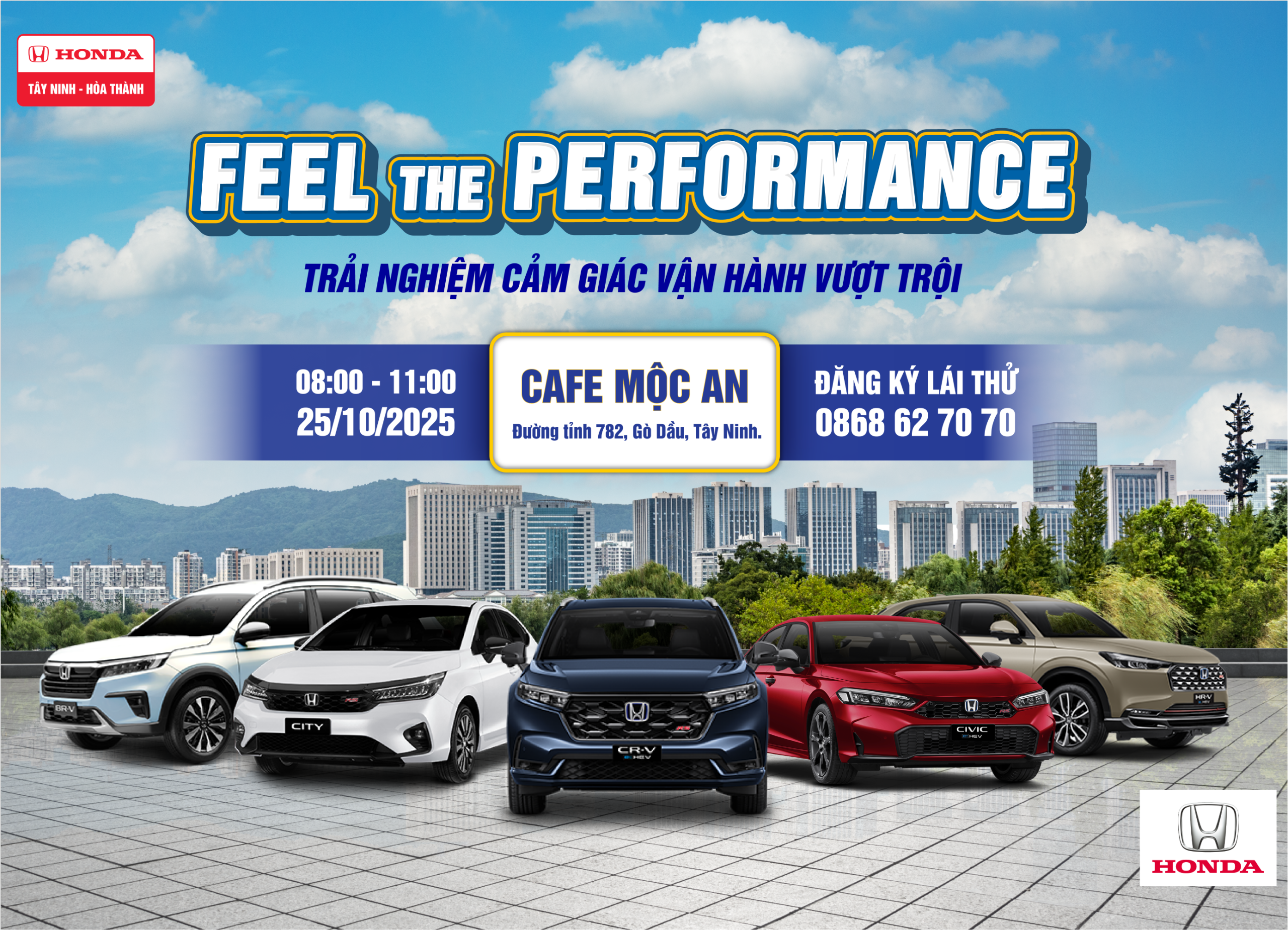 FEEL THE PERFORMANCE – TRẢI NGHIỆM CẢM GIÁC VẬN HÀNH VƯỢT TRỘI