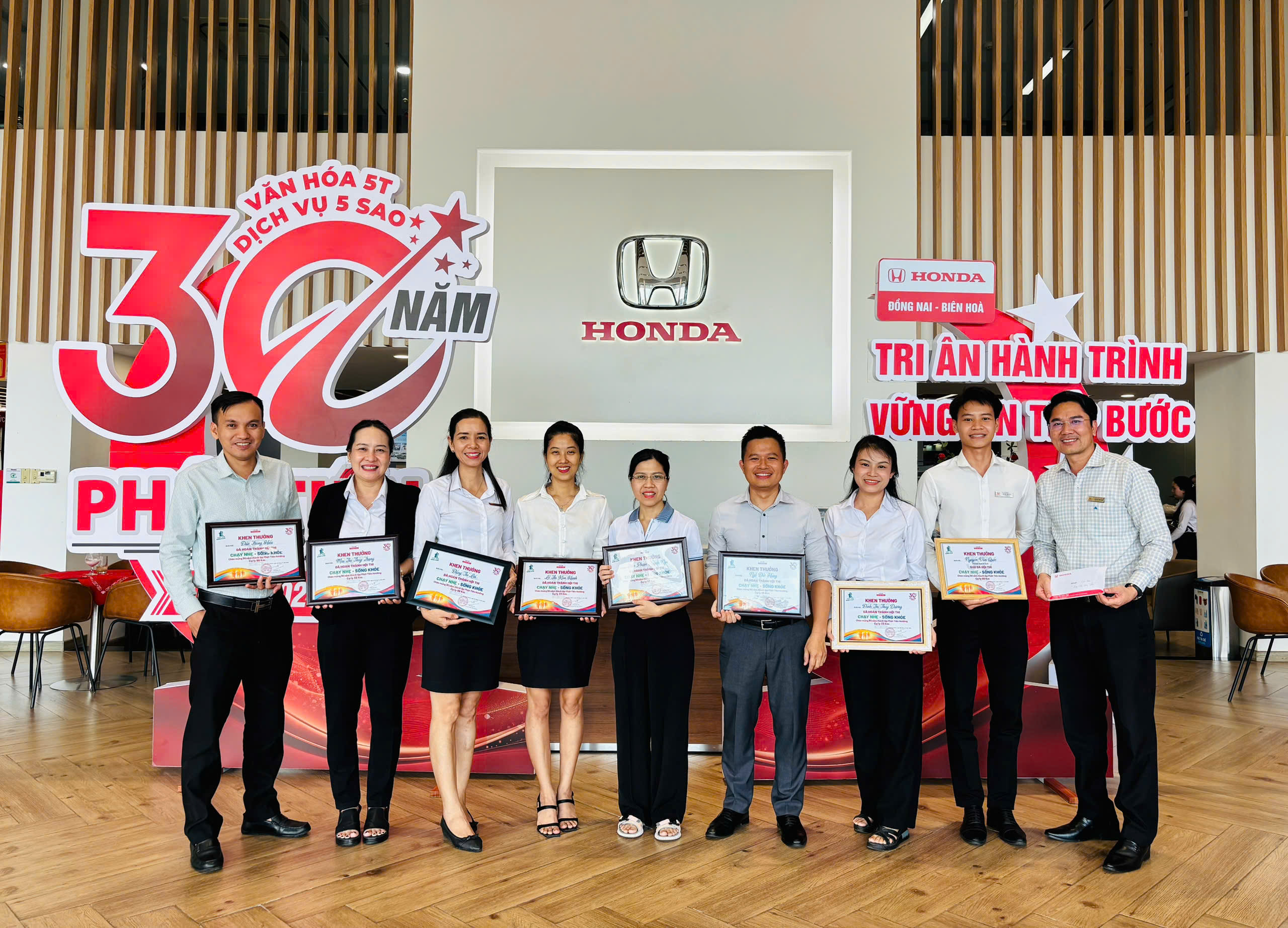 HONDA ÔTÔ ĐỒNG NAI – BIÊN HÒA TỔNG KẾT GIẢI CHẠY “CHẠY NHẸ SỐNG KHỎE” – LAN TỎA TINH THẦN SỐNG TÍCH CỰC