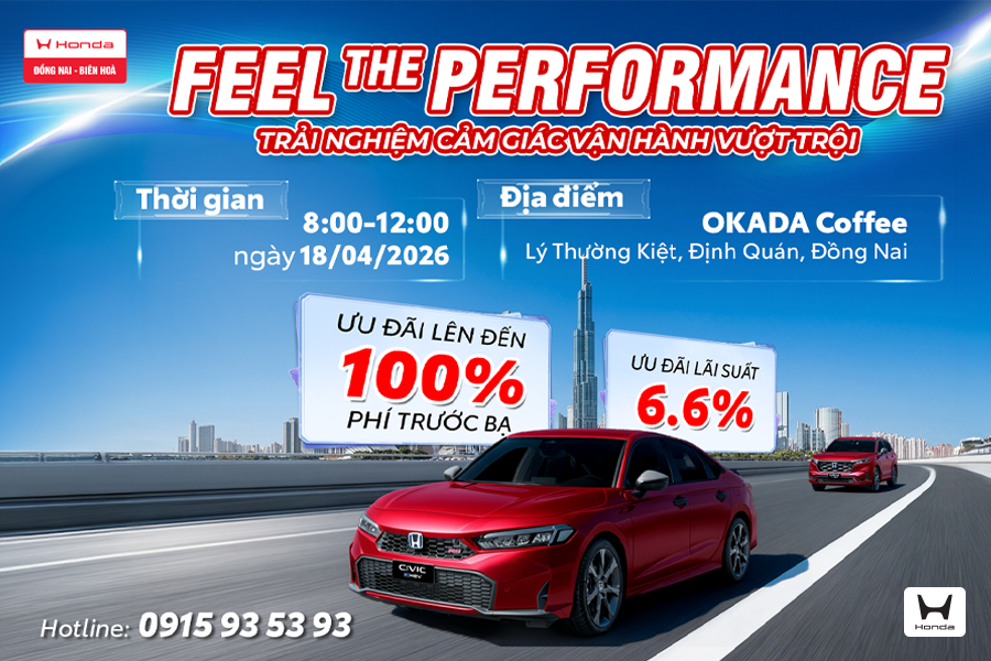 LÁI THỬ HONDA ĐỒNG NAI 18.04.2026 – FEEL THE PERFORMANCE
